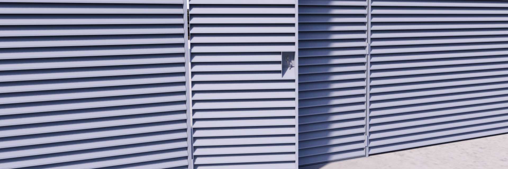 Aluminium Louvred Doors